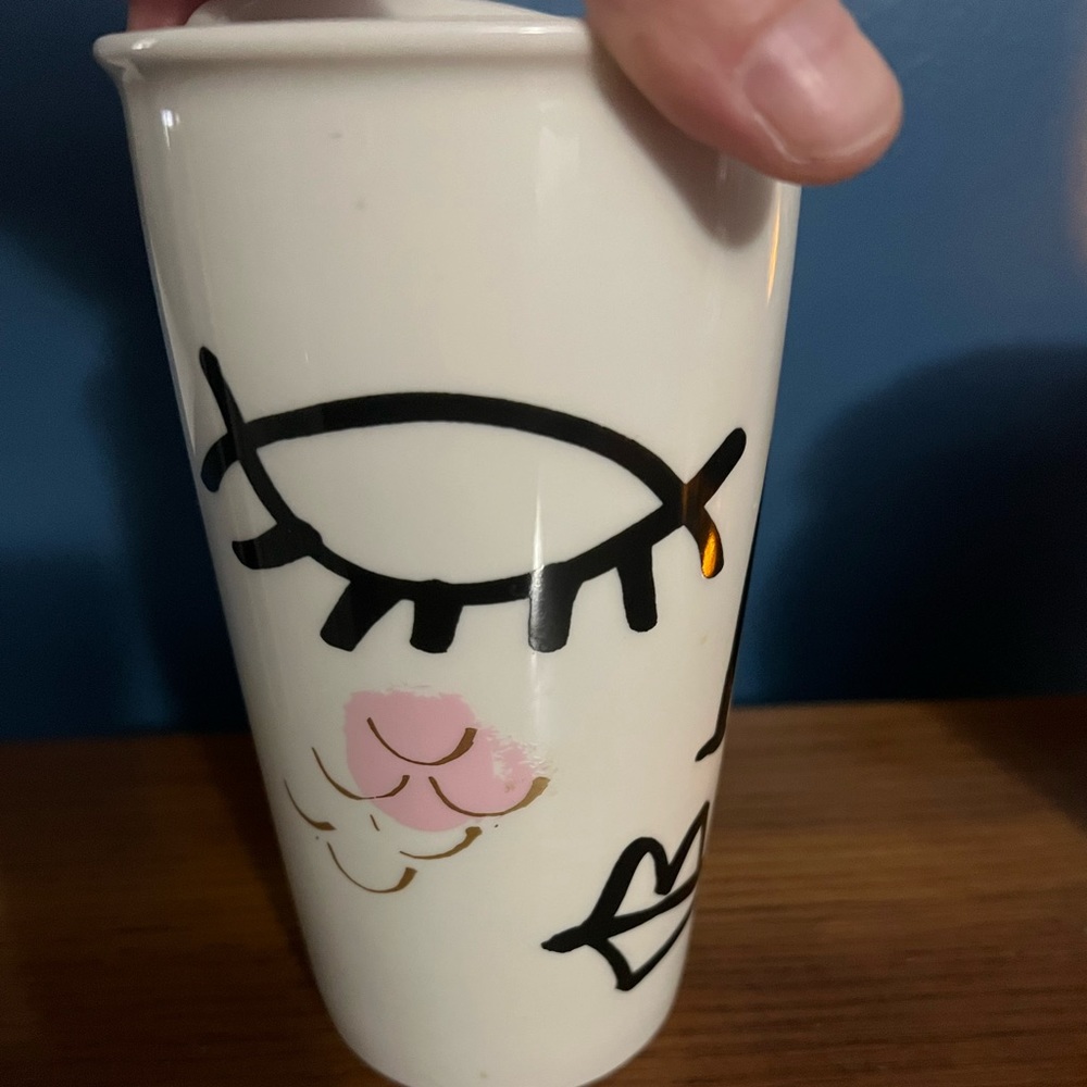 Starbucks travel cup